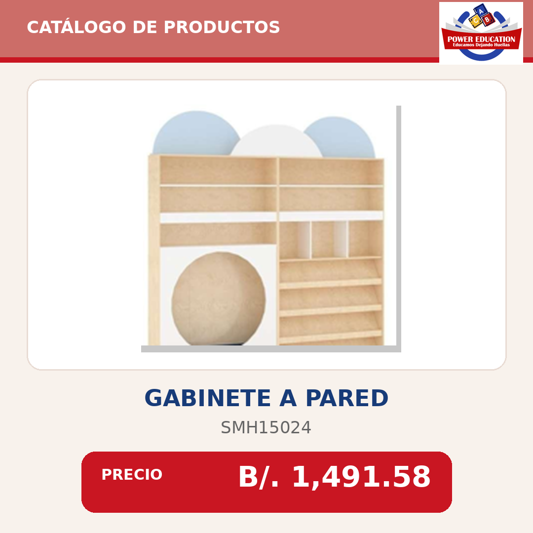 Gabinete a pared SMH15024