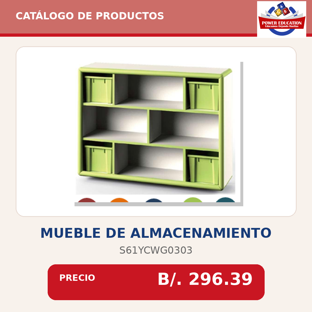 Mueble de almacenamiento S61YCWG0303