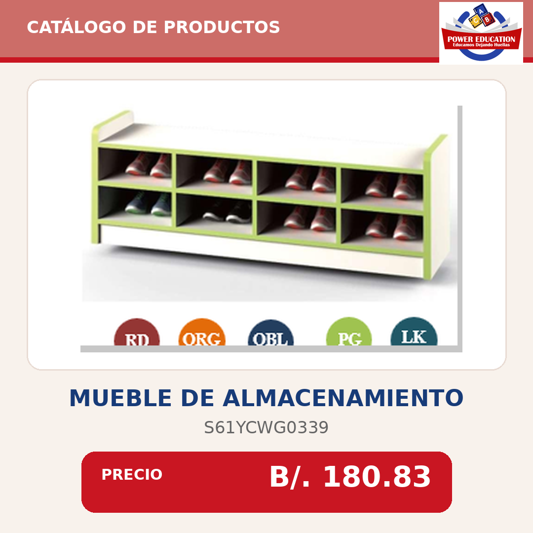 Mueble de almacenamiento S61YCWG0339
