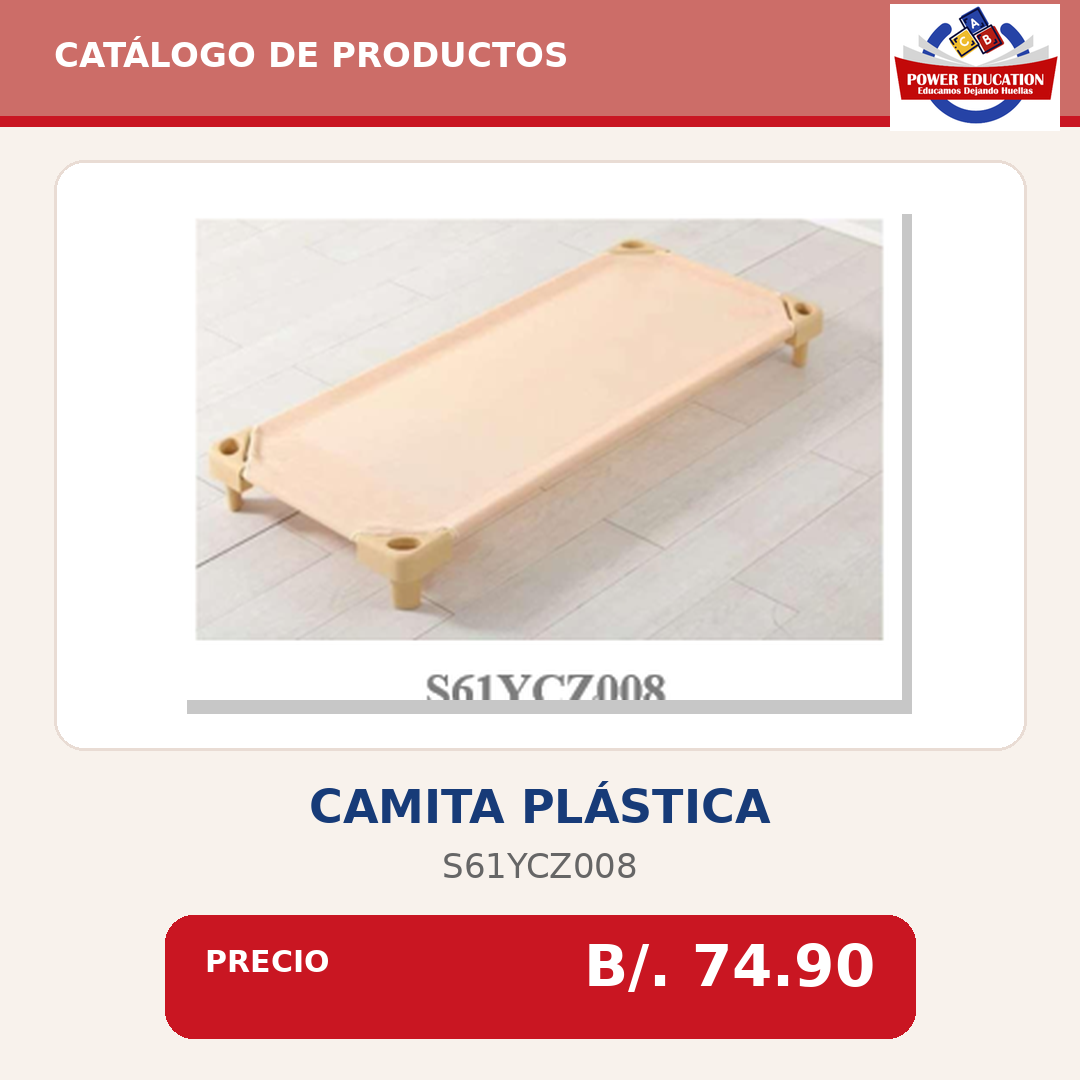 Camita plástica S61YCZ008