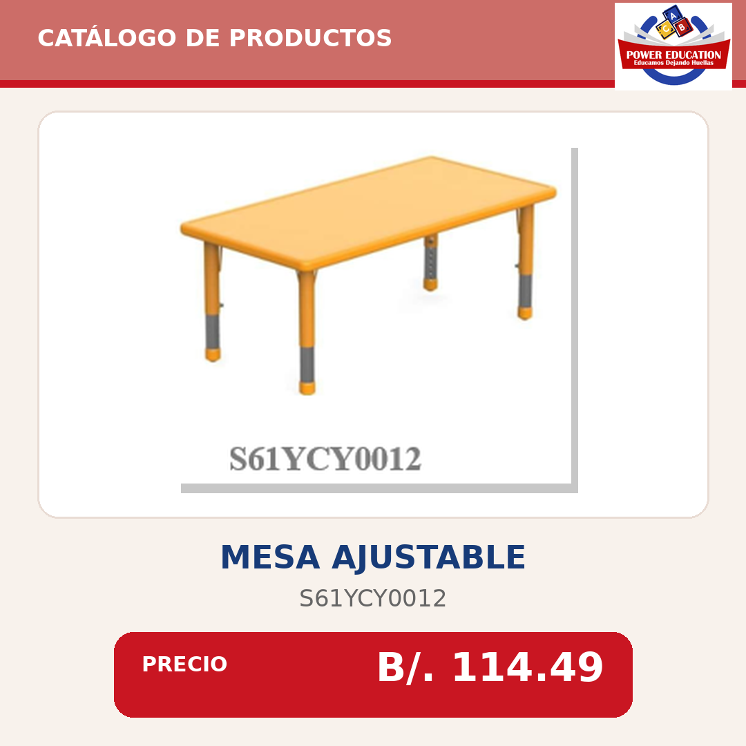 Mesa ajustable S61YCY0012