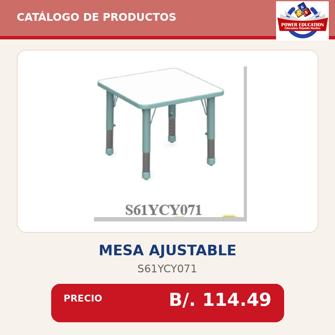 Mesa ajustable S61YCY071