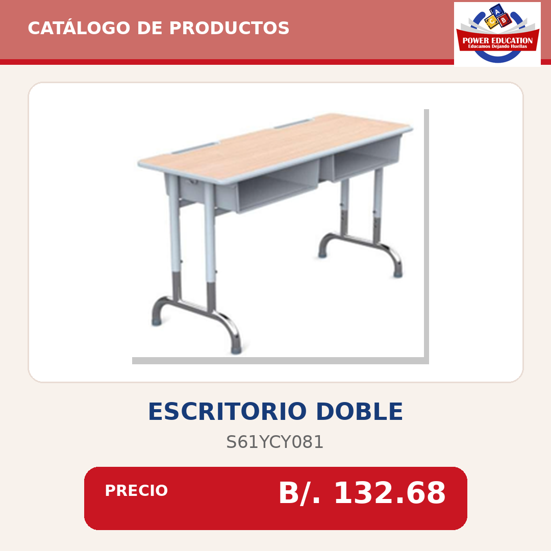 Escritorio doble S61YCY081